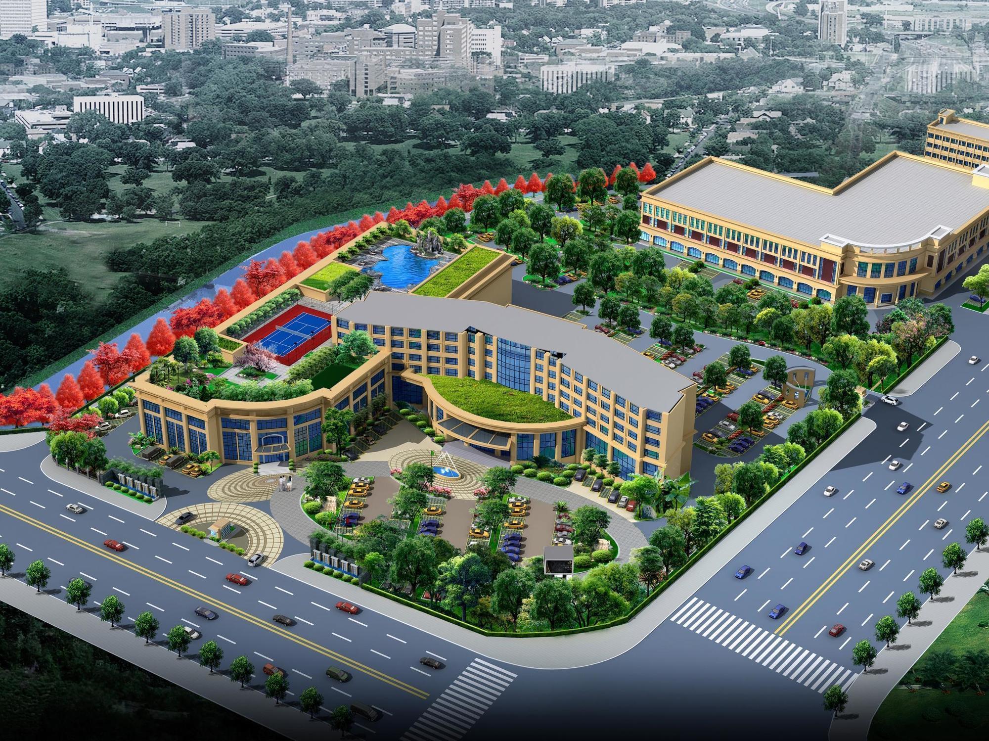 The Grand Plaza Hotel Ji'an  Buitenkant foto